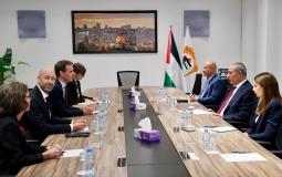 لقاء الشيخ مع وفد أوروبي