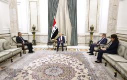 لقاء الرئيس العراقي مع الرويضي