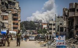 الدمار والقصف في غزة - تعبيرية