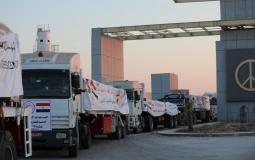 المساعدات المصرية لقطاع غزة