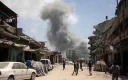 القصف على غزة - أرشيف