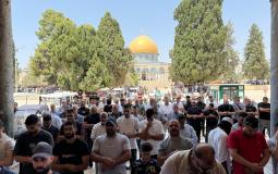 صلاة الجمعة في المسجد الأقصى - أرشيف