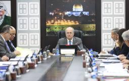 جلسة الحكومة الفلسطينية