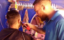 غزة – الحلاقة في زمن الحرب