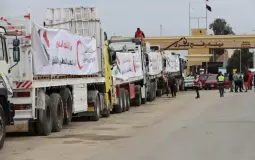 قافلة المساعدات المصرية