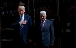 ترامب والرئيس عباس