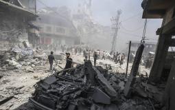 آثار الدمار في قطاع غزة