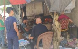 غزة - خبز الطين في زمن الحرب