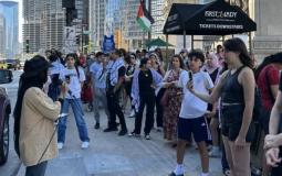 مظاهرات في شيكاغو