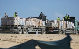 إسرائيل توقف إدخال المساعدات من الأردن إلى غزة