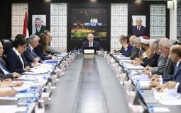 جلسة الحكومة الفلسطينية