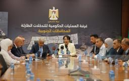 مؤتمر صحفي عقدته وزارة التربية (وكالة وفا)