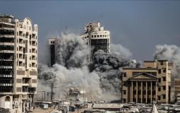 قصف الأبراج السكنية