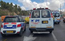 مكان عملية إطلاق النار في القدس