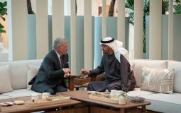 العاهل الاردني والرئيس الإماراتي