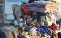 النزوح من مدينة غزة