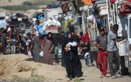 تهجير السكان من غزة