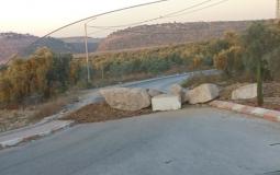 الاحتلال يغلق مداخل يعبد بالسواتر الترابية