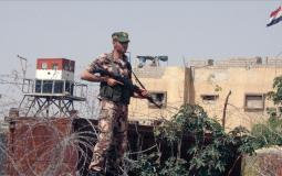 الجيش المصري على حدود قطاع غزة