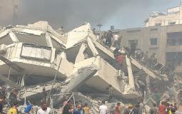 الدمار في مدينة غزة