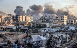 القصف على غزة