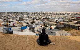 خيام النازحين في غزة