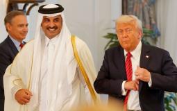أمير قطر وترامب