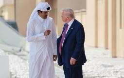 ترامب وأمير قطر