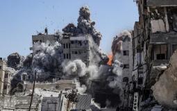 القصف على غزة