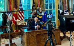 ترامب يرد على بيان حماس – إسرائيل مطالبة بوقف قصف غزة فورا