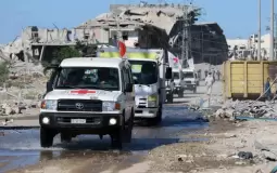 الصليب الأحمر ينقل جثث الأسرى إلى إسرائيل