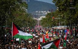 إسبانيا تشهد إضرابًا عامًا وتظاهرات داعمة لفلسطين