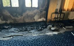 إحراق مسجد بالضفة الغربية