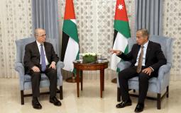 اجتماع رئيس الوزراء الفلسطيني مع نظيره الأردني في عمان