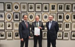 تسليم وثيقة انضمام فلسطين للجنة الدولية لشؤون المفقودين