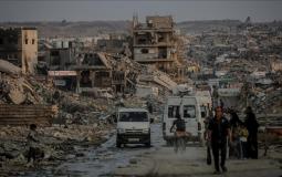 الدمار في غزة - تعبيرية