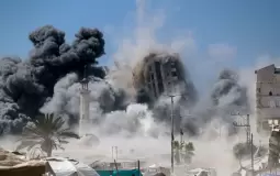 القصف الإسرائيلي على قطاع غزة