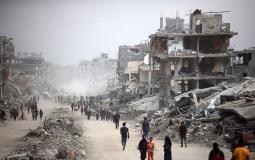 آثار العدوان على قطاع غزة