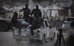 عناصر القسام في قطاع غزة