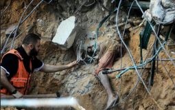 انتشال شهداء - تعبيرية