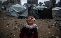 غزة تستغيث- الشتاء يفاقم مأساة النازحين