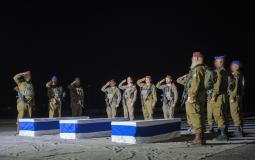 تشييع جثامين أسرى إسرائيل