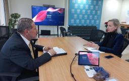 لقاء الممثل الخاص للرئيس عباس مع مديرة الأونروا في لبنان