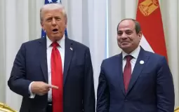 الرئيس المصري عبد الفتاح السيسي ونظيره الأمريكي دونالد ترمب