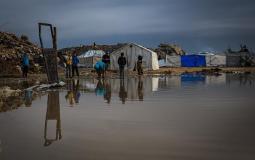 المنخفض الجوي في غزة