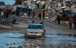 آثار العدوان الإسرائيلي على قطاع غزة