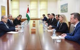 مُباحثات فلسطينية أوروبية بشأن استحقاقات المرحلة المقبلة