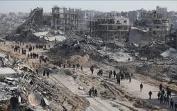 آثار العدوان على قطاع غزة