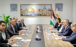 لقاء الشيخ وملادينوف