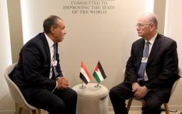 رئيس الوزراء الفلسطيني ووزير الخارجية المصري